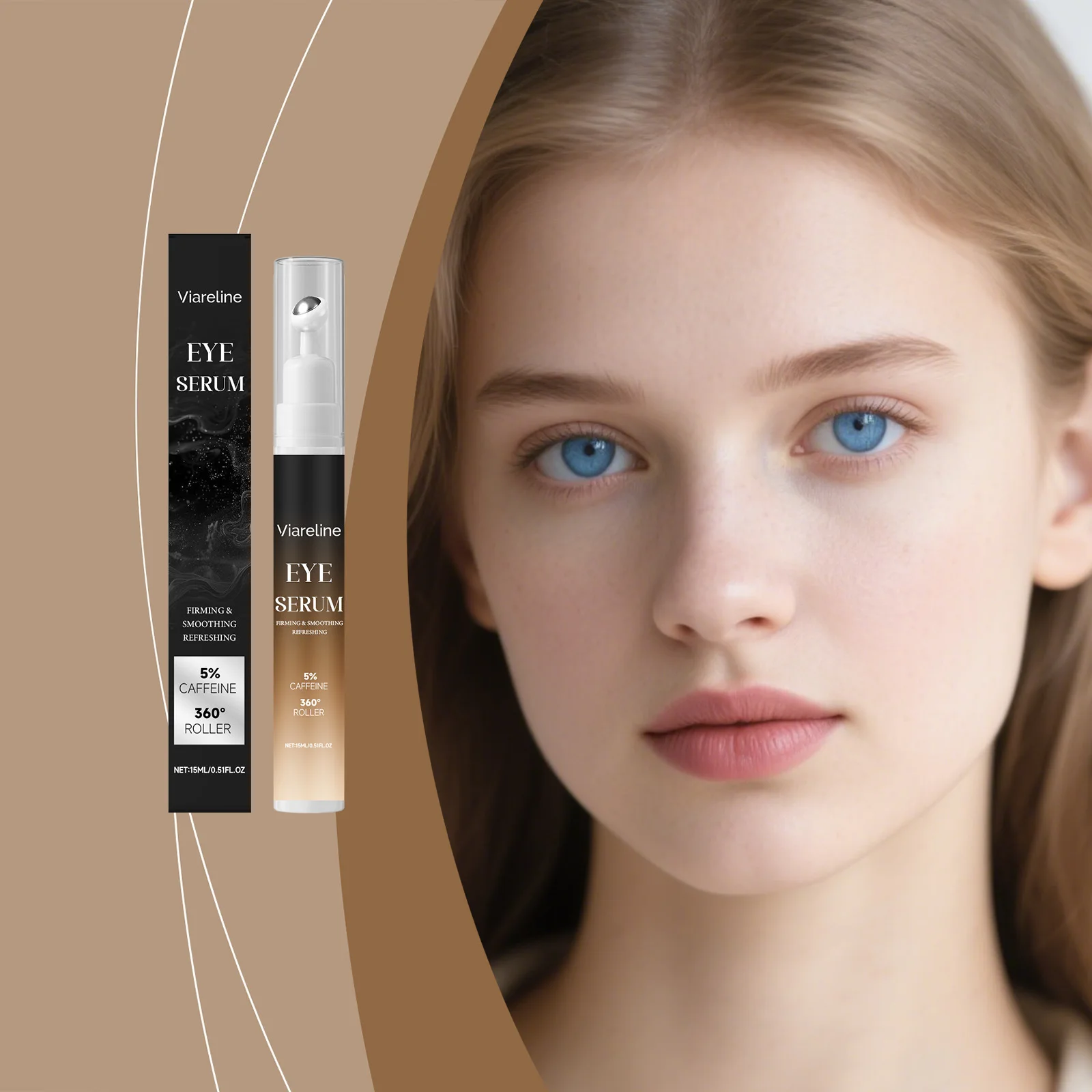 

Эссенция для глаз с кофеином, выцветает, тонкие линии, морщины, осветляет темные круги, укрепляющие мешки под глазами, снимает отечность, сыворотка для глаз, 15 мл