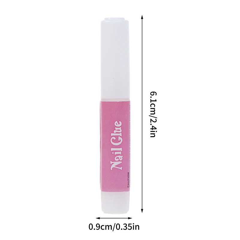 10Pcs 2g Mini False Nails Glue Super Strong Professional Nail Glue Long Lasting Net Press On Nails Fake Adhesive Glue