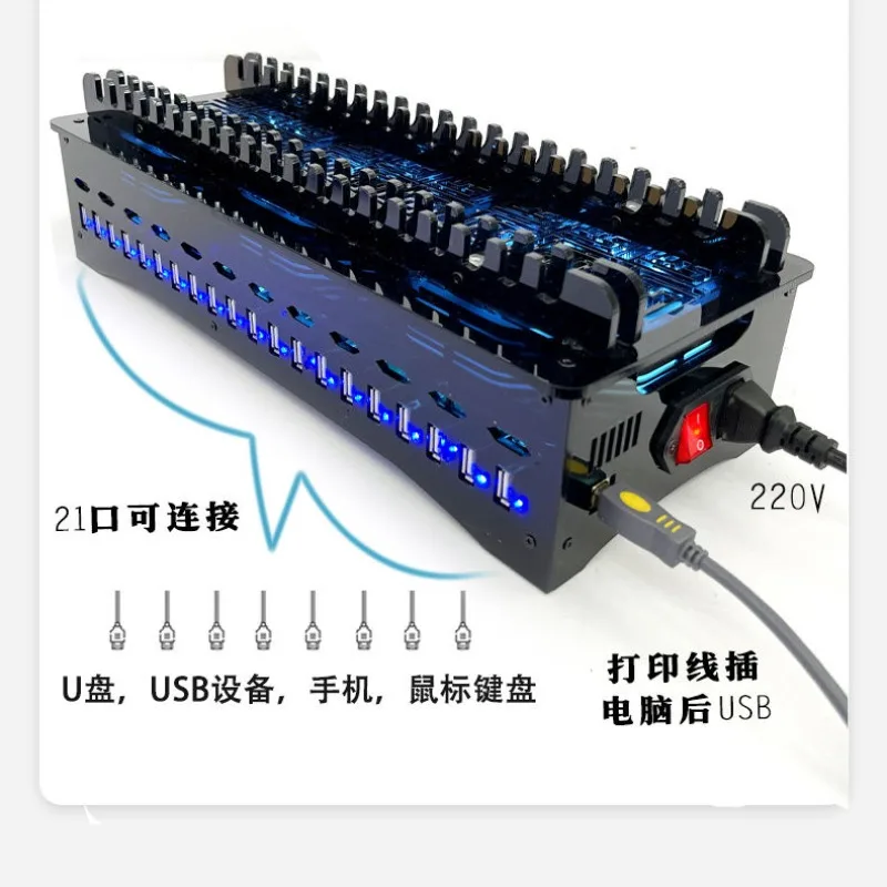 Hub hub splitter usb multi port interface, expander charger data transmission otg