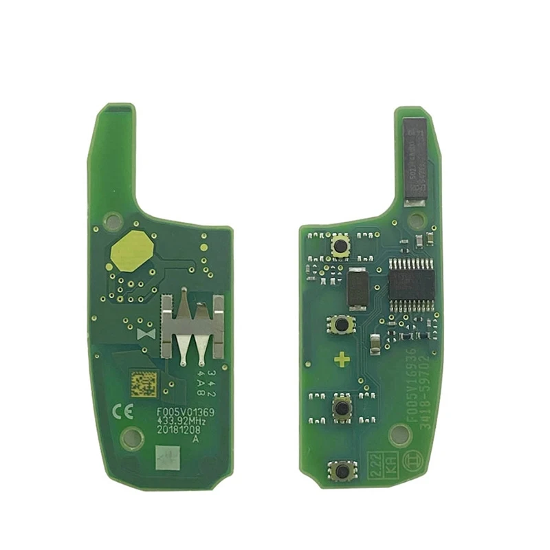 CN014089 Original 4 Button PCB Board For Chevrolet Cruze Avo Remote Control Key 434MHz ID46 PCF7941E Genuine Circuit Board