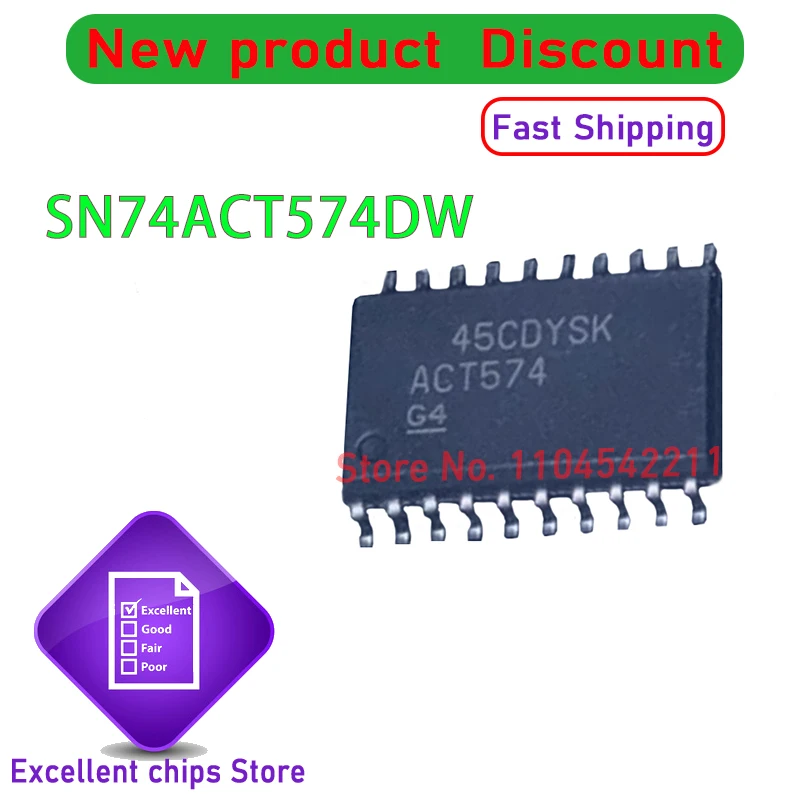 SN74ACT574DW SN74ACT574 ACT574 SOP-20 New Original Genuine Ic 5PCS~10PCS/LOT
