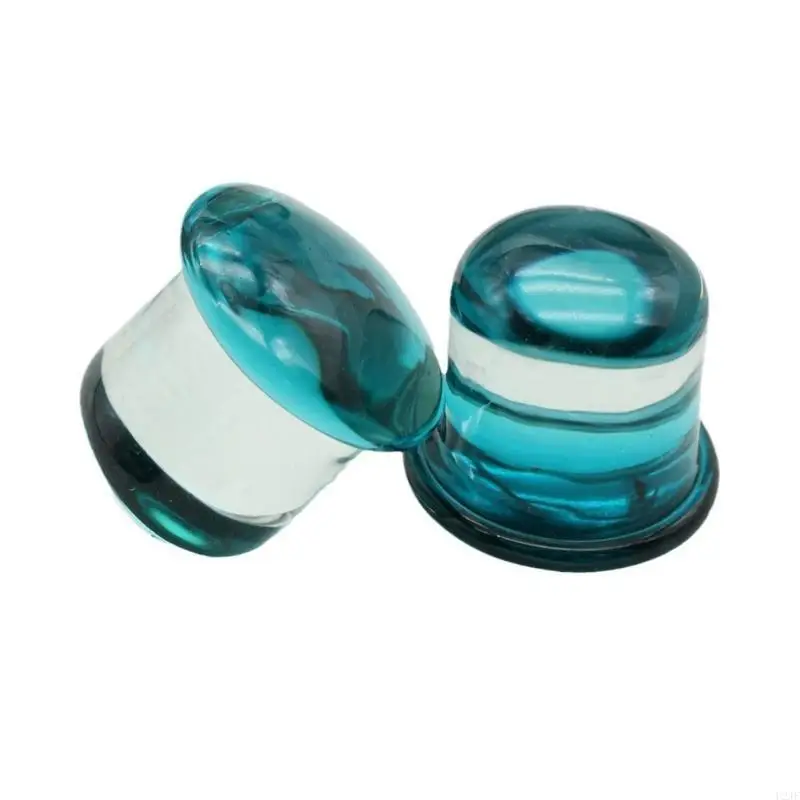 

Stylish Glass Ear Expander Jewelry Pieces Set for Trendy Adults Outfits
