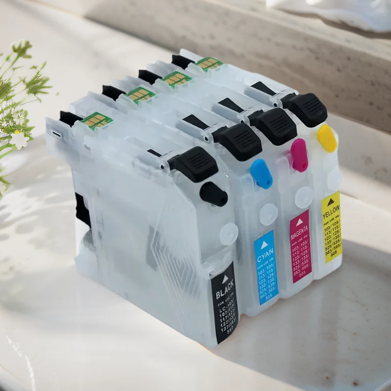 

LC123 LC103 LC133 LC163 Запасной картридж с дугой для Brother DCP-J152W J132W J552W J172W J752W J870DW J650DW J470DW J4110DW