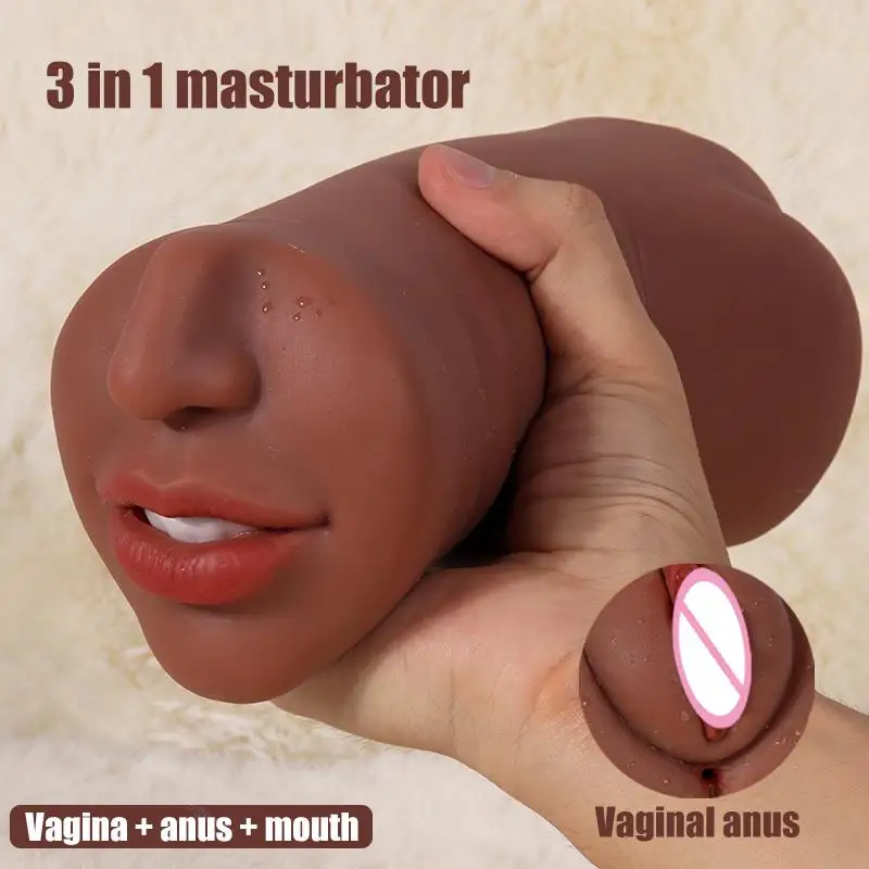 Pocket Vargina Male Masturbator Masturbation Cup Anime Realistic Masturbator Sexy Toy Artificial Vagina Mug Sex Toys for Men