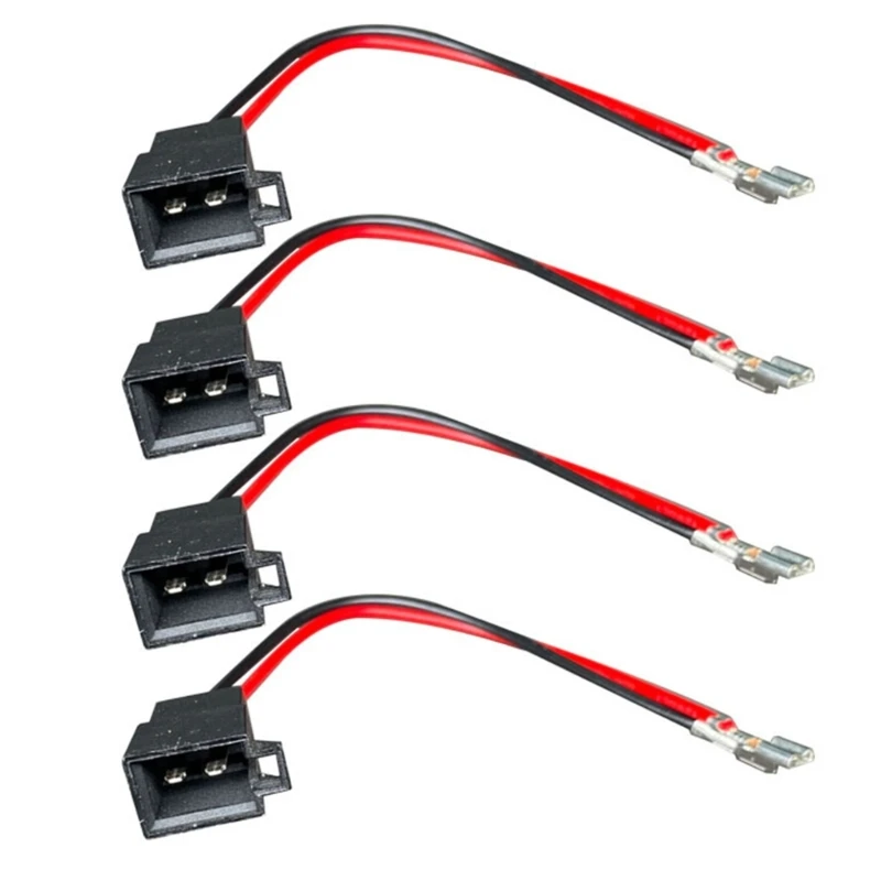 4Pcs Car Speaker Wire Harness Adapter Connector for Vauxhall Renault