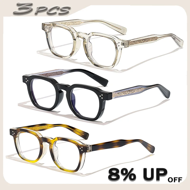 1-2-3-pecas-atacado-novas-armacoes-de-Oculos-design-de-marca-armacao-quadrada-vintage-com-hastes-douradas-Oculos-femininos-anti-luz-azul