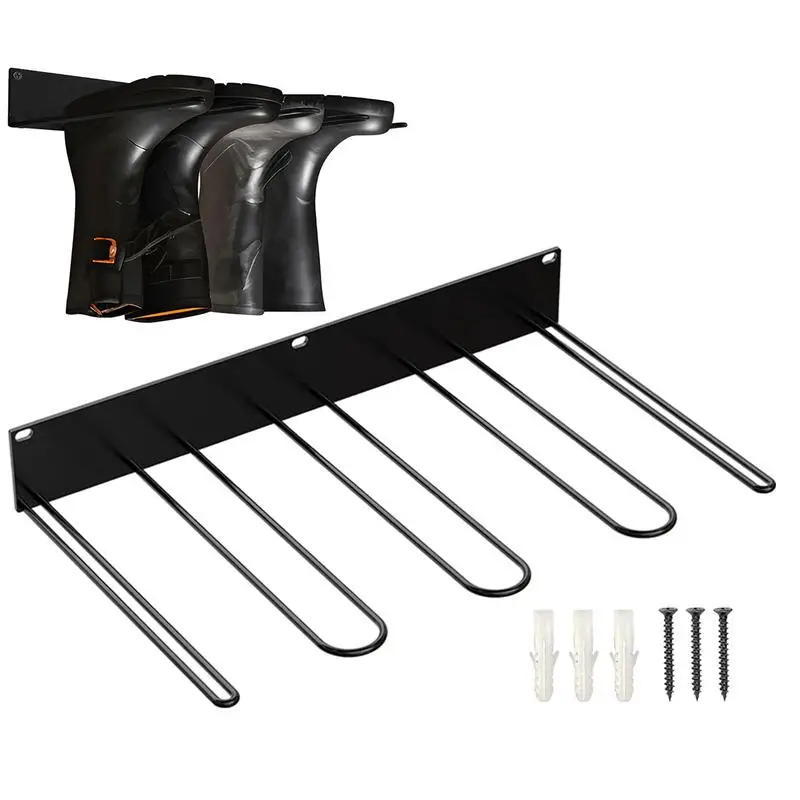 Wader Hanger Wall Mounted Shoe Rack For Boots Metal Universal Boot Organizer Sturdy Boot Stand For Rain Boots Walking Boots gift