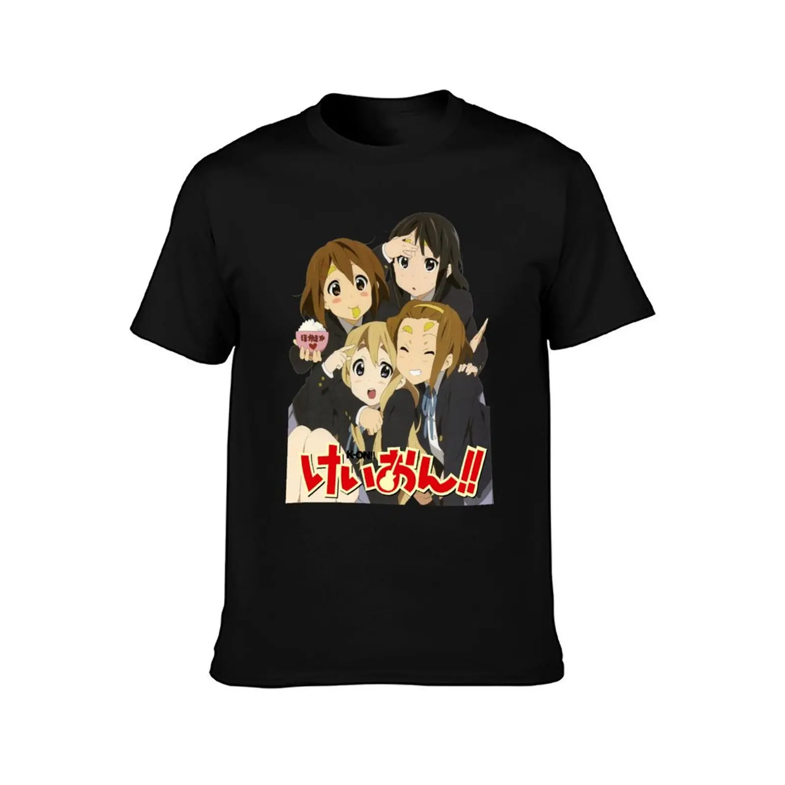 K-ON grills T-Shirt basketball graphic tees shirts graphic tee T-shirts man anime clothes oversized t shirt men