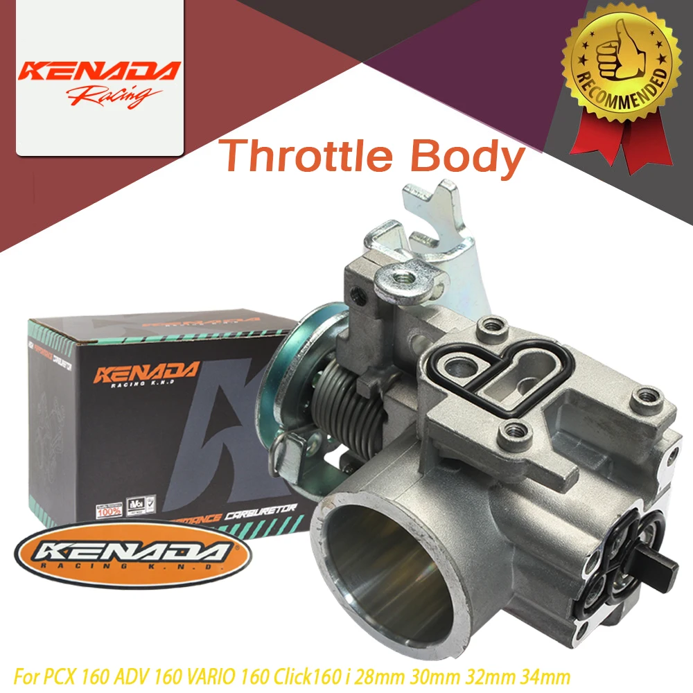 

KENADA Racing Throttle Body ASSY For PCX/ADV/VARIO 160 Click160 i 28 30 32 34mm