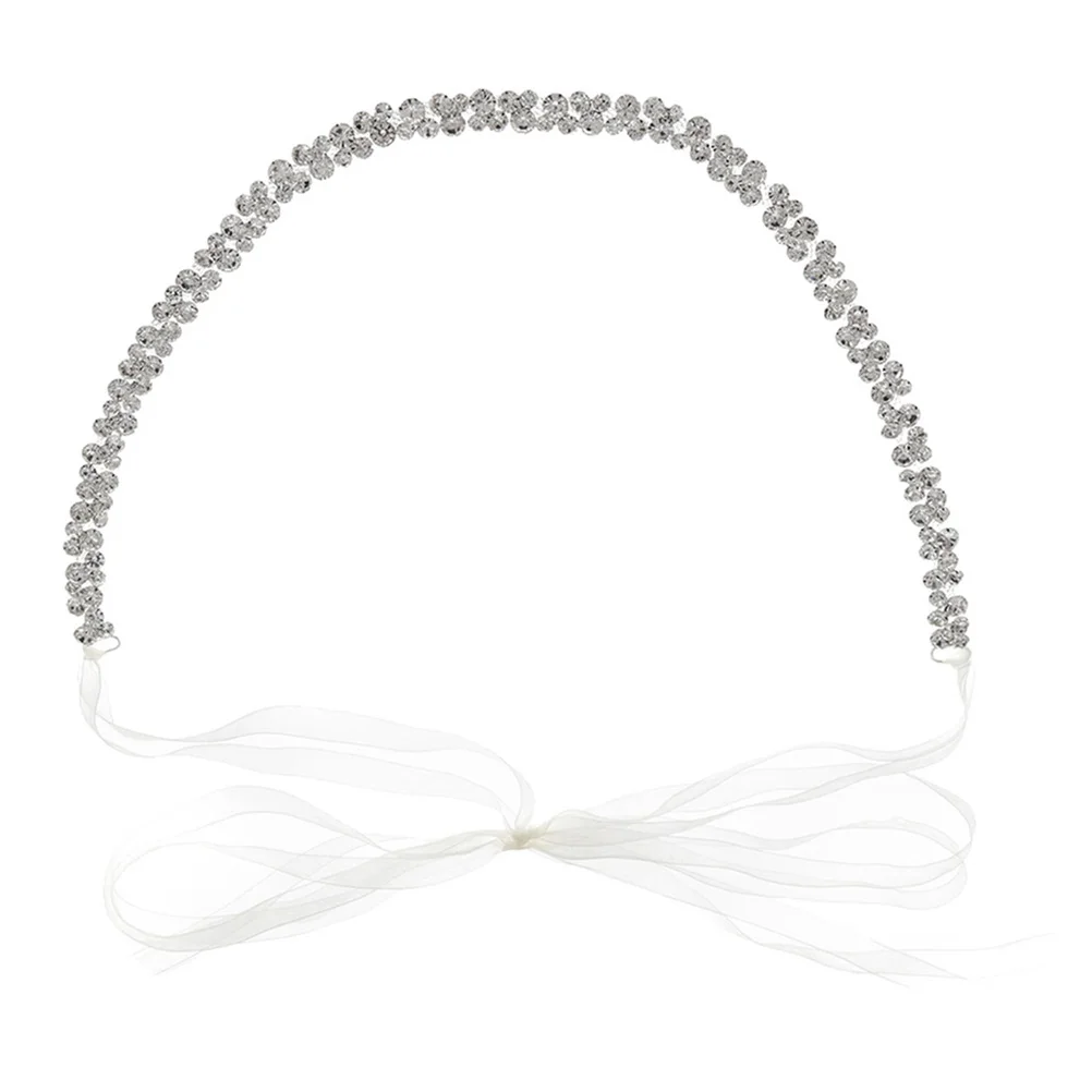 Wedding Belt Alloy Rhinestone Decorative Bridal Waistband Chic Style Shining Embellished Fine Workmanship Women Versatile