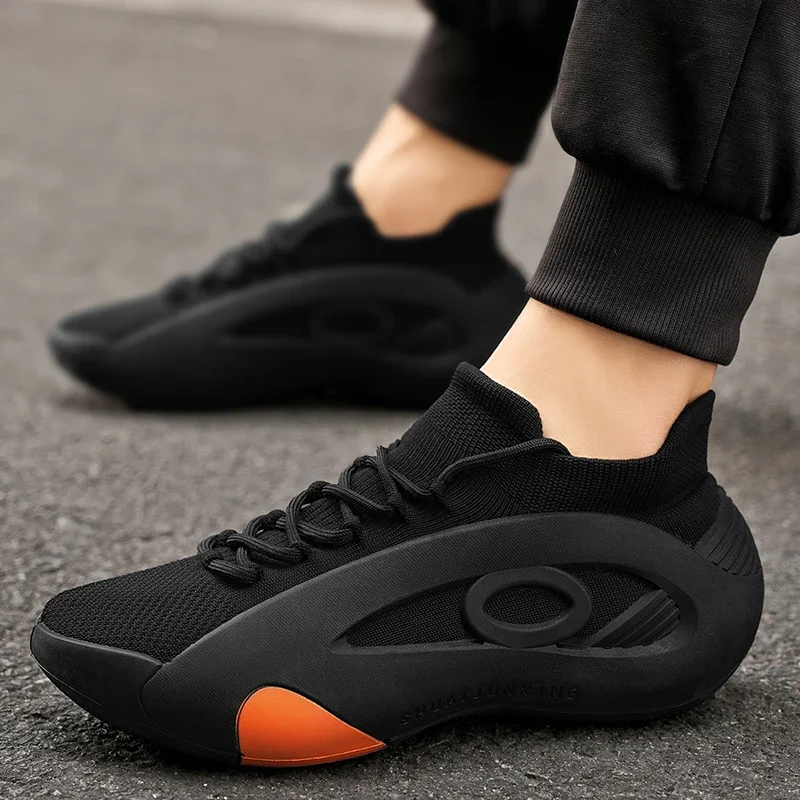 

New Men's Basketball Shoes Are Wear-resistant, Anti-slip, Casual Sports Shoes, Lightweight and Breathable Mesh Shoes