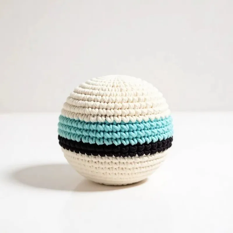 Handmade Crocheted Kick Balls Soft Yarn-Knitted Toy Sandbag Ball For Children Adults Outdoor Indoor Interaction Party Games Toys