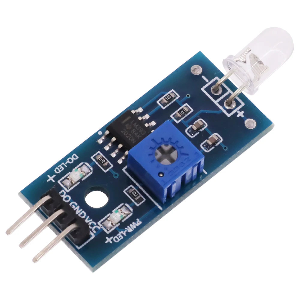 Photodiode Module Detects Brightness Light-Sensitive Light Detector Module Smart Car For Arduino