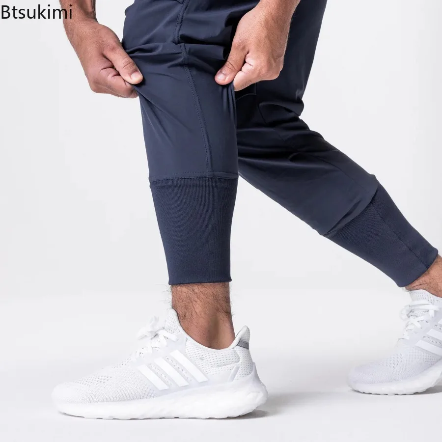 2024 New Jogger Fitness Sport Pants for Men Streetwear Outdoor Casual Training Trousers Men Multi-pockets Cargo Pants Sweatpants