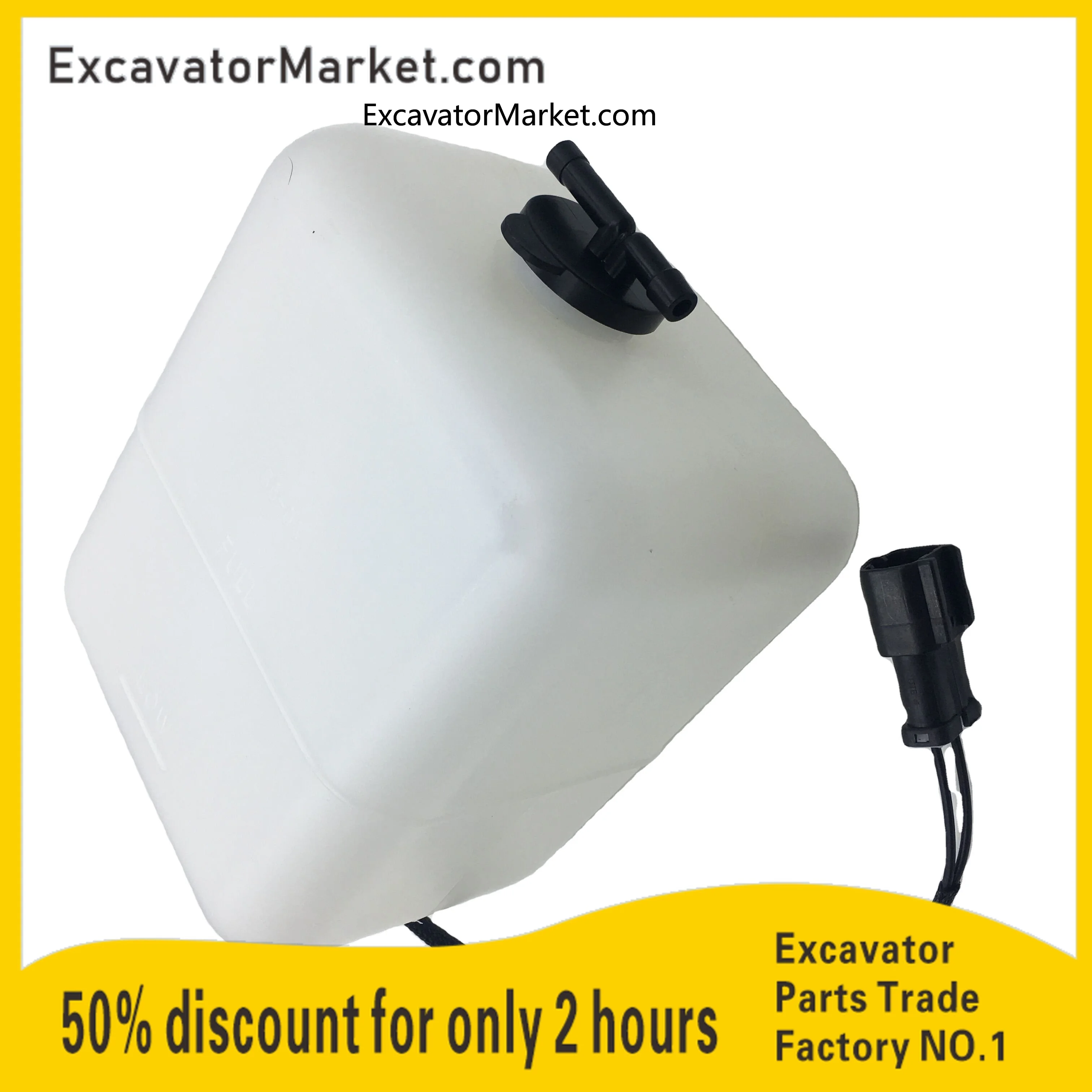 For PC200-7 PC200-8 PC300-7 PC300-8 excavator radiator water tank 20Y-06-15240 Excavator Accessories