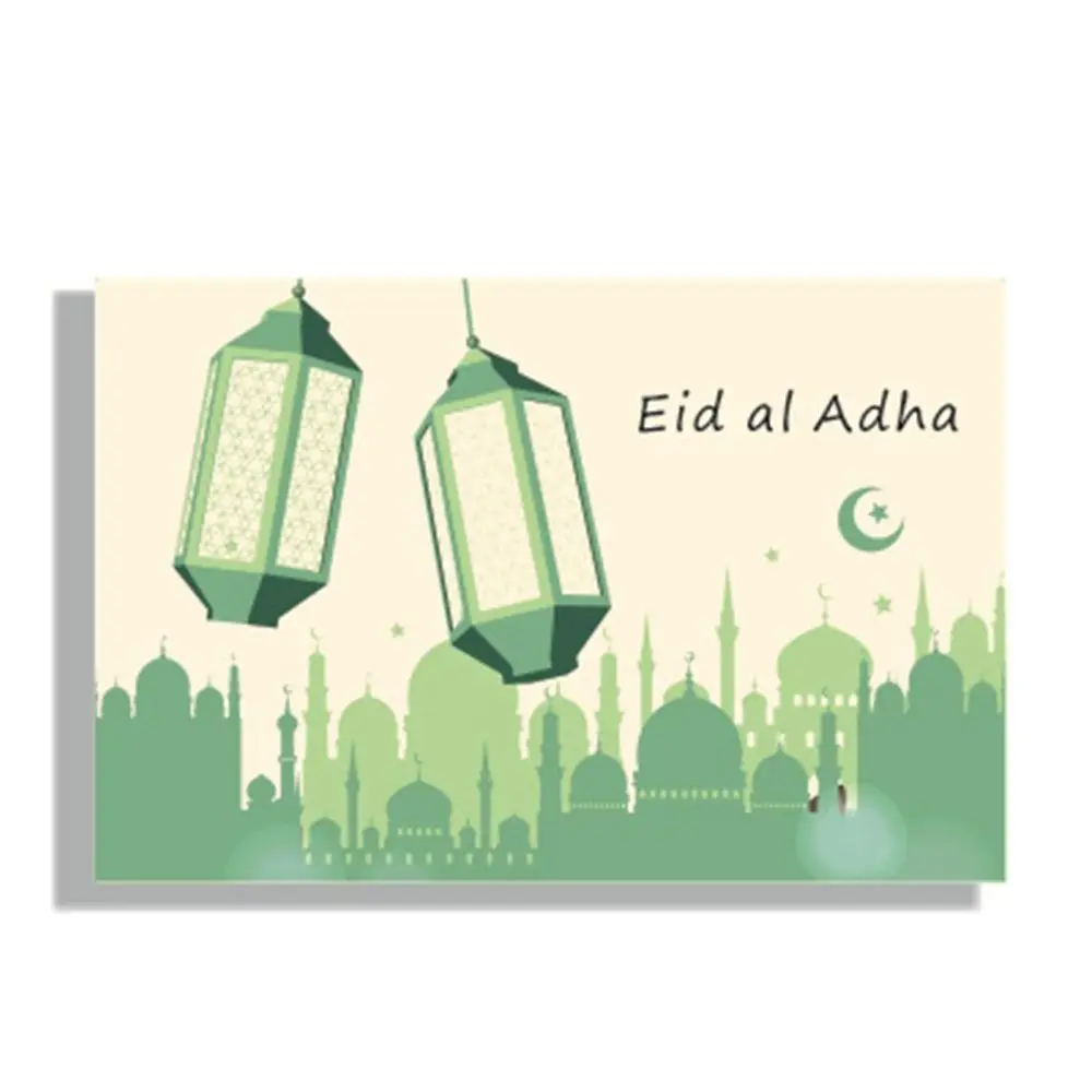 Cards Eid Cards and Envelopes Set Muslim Gifts Eid Greeting Cards Ramadan Eidi Envelopes Eid Mubarak Cards With Envelopes