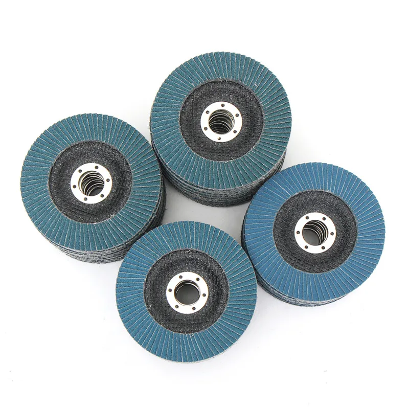 10pcs Flap Discs 125mm Angle Grinder Sanding Discs 40/60/80/120 Grinding Wheel Flap Discs Metal For Removal Abrasive Tool