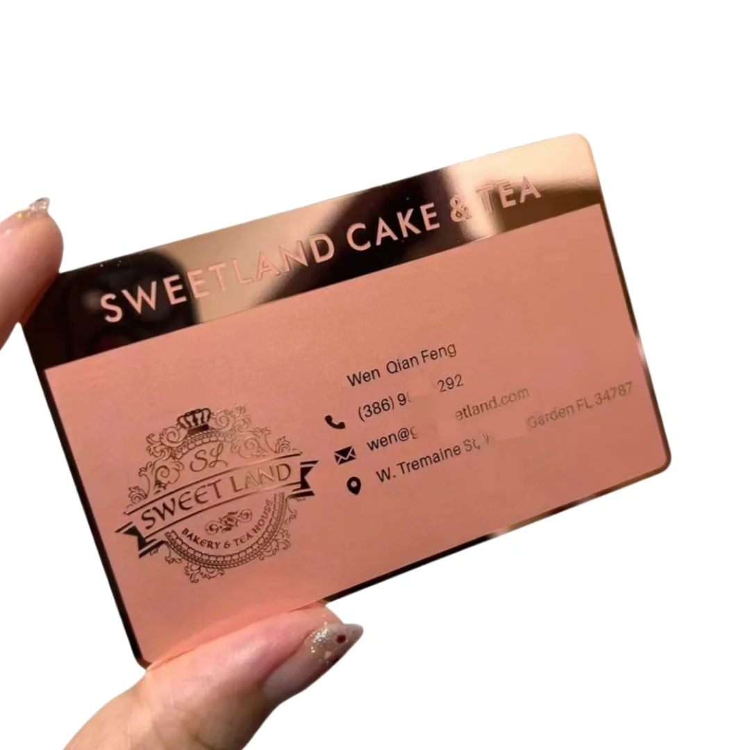 Customized inquiry Personalized Custom Black Matt Engraved Color Filling Metal Business Card