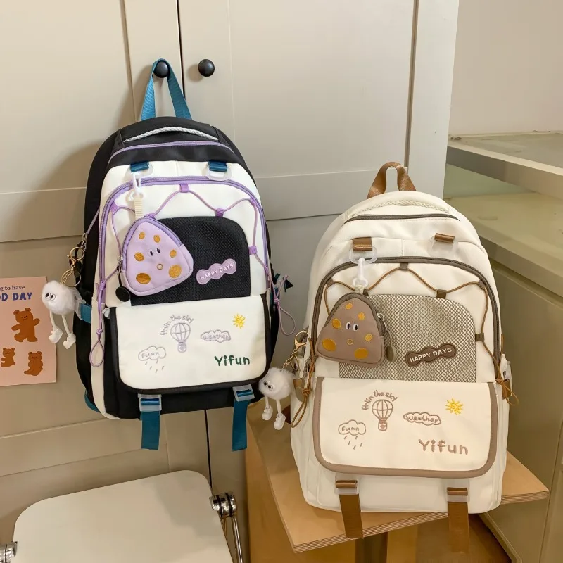 Kids Backpacks for Boy Travel Backpack Large Capacity Cartoon Backpack School Bags Designer Bag Cute Backpack Class Bag for Girl