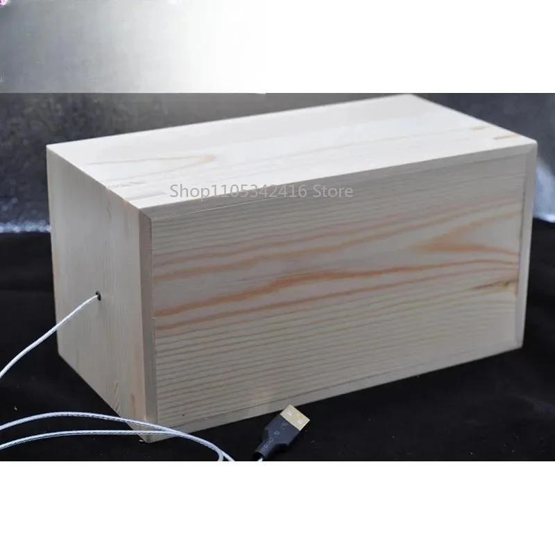 HiFi Audio Ground Box Power Purifier Tuning Box Electronic Black Hole for Amplifier CD Player Turntable Speaker