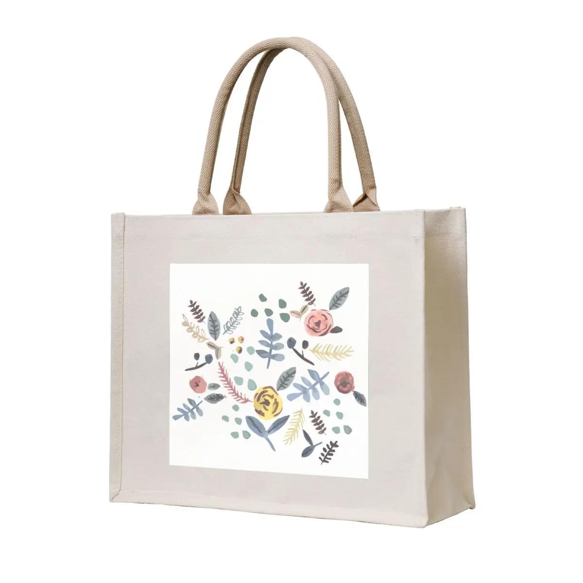 

Wildflowers Tote Bag reusable grocery bags Women's bag Big bag Canvas shoulder