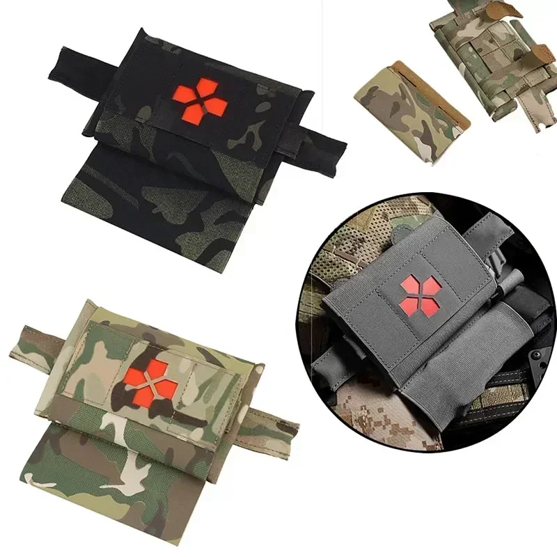 

Small Universal Rapid Deployment First Aid Kit Tactical Medical Kit MOLLE Survival Safety IFAK First Aid PALS Waist Belt Bag