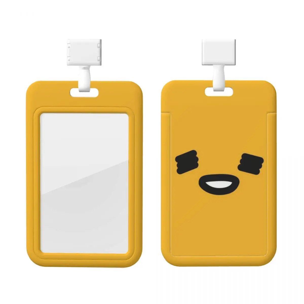 

Custom Anime Gudetama Cartoon Card Badge Holder Card Holder Men Women Neck Strap ID Credential Holder For Nurse