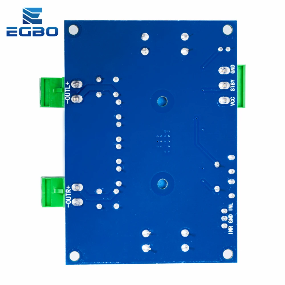 1~3PCS EGBO High Power Digital HIFI Power Amplifier Board 2*120W XH-M572 TPA3116D2 Chassis Dedicated Plug-in Input 5V 24V 28V