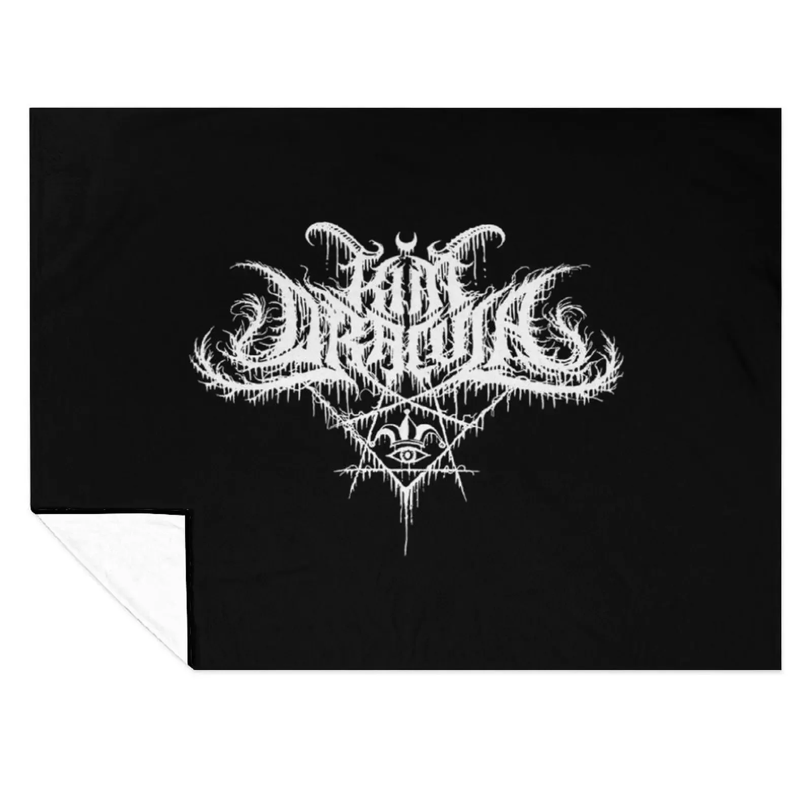 

Kim Music Metal Dracula Throw Blanket Personalized Gift warm for winter Nap Bed linens Blankets