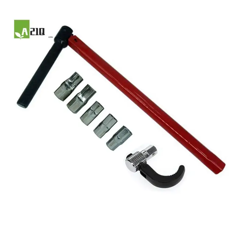 

A21Q -7-Piece Socket Wrench Set Plumber's Hand Tool 8-13Mm Bathroom Maintenance And Installation Kit