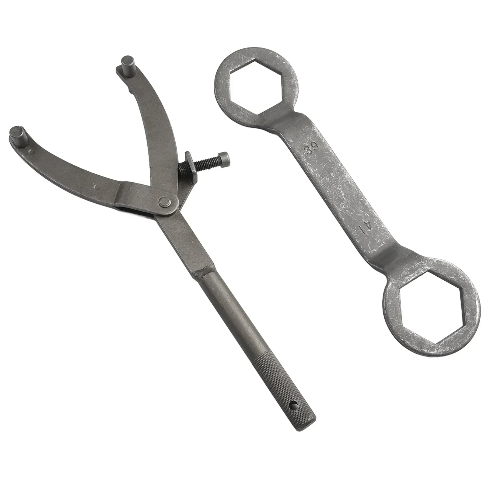 2pcs Y-shaped Flywheel Wrench Pulley Wrench For Motorcycle Scooter Pulley Double Head Disassembly Flywheel Tool Hand Tools Set