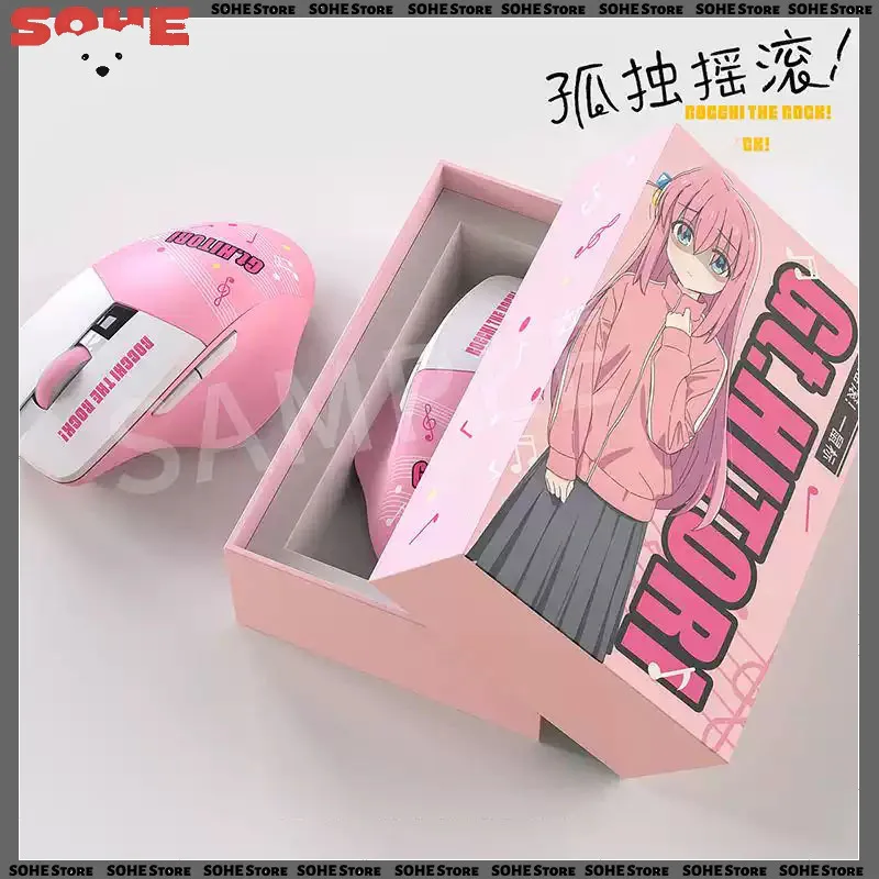BOCCHI THE ROCK Wireless Mouse Gotoh Hitori Ijichi Nijika Lightweight Gaming Office Computer PC Accessories Silent Girl Gift