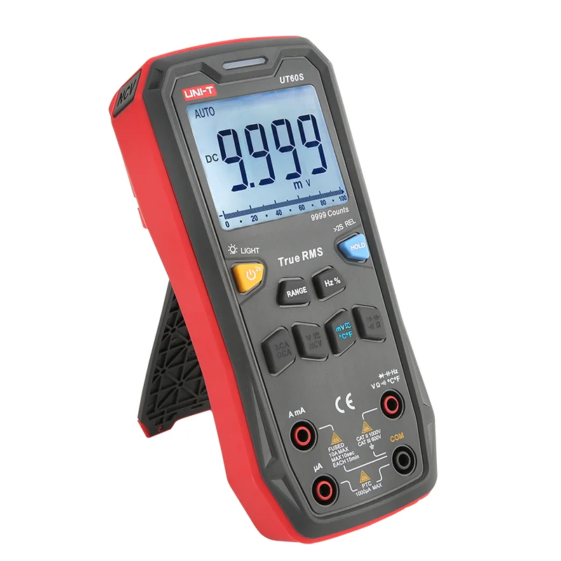 UNI-T Digital Smart Multimeter UT60S UT60BT 1000V AC DC Voltmeter Ammeter True RMS Capacitor Temperature Tester multimeter