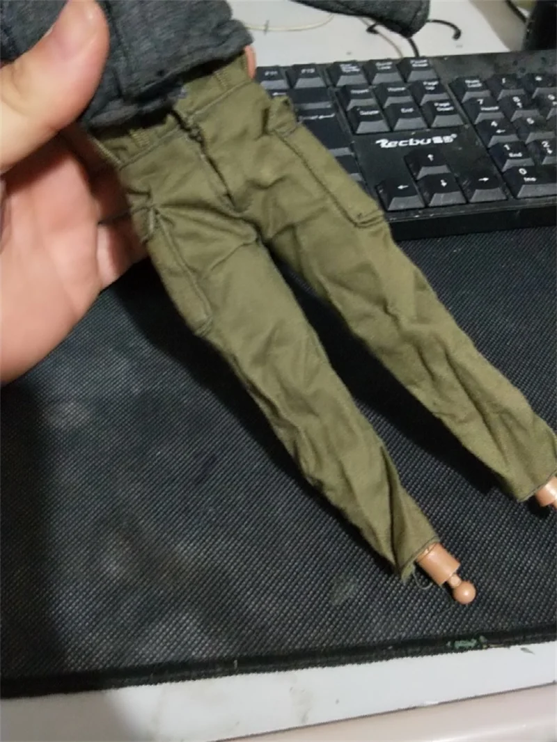 DML 1/6 WWII Military Series Green Causal Pant pants Fit 12 "Action Figure accessori