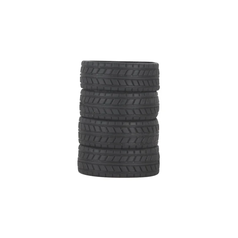 LD RC 1/18 Drift telecomando per auto giocattolo aggiornamento pneumatico in pelle mozzo ruota in metallo pneumatico da corsa accessori universali in pelle