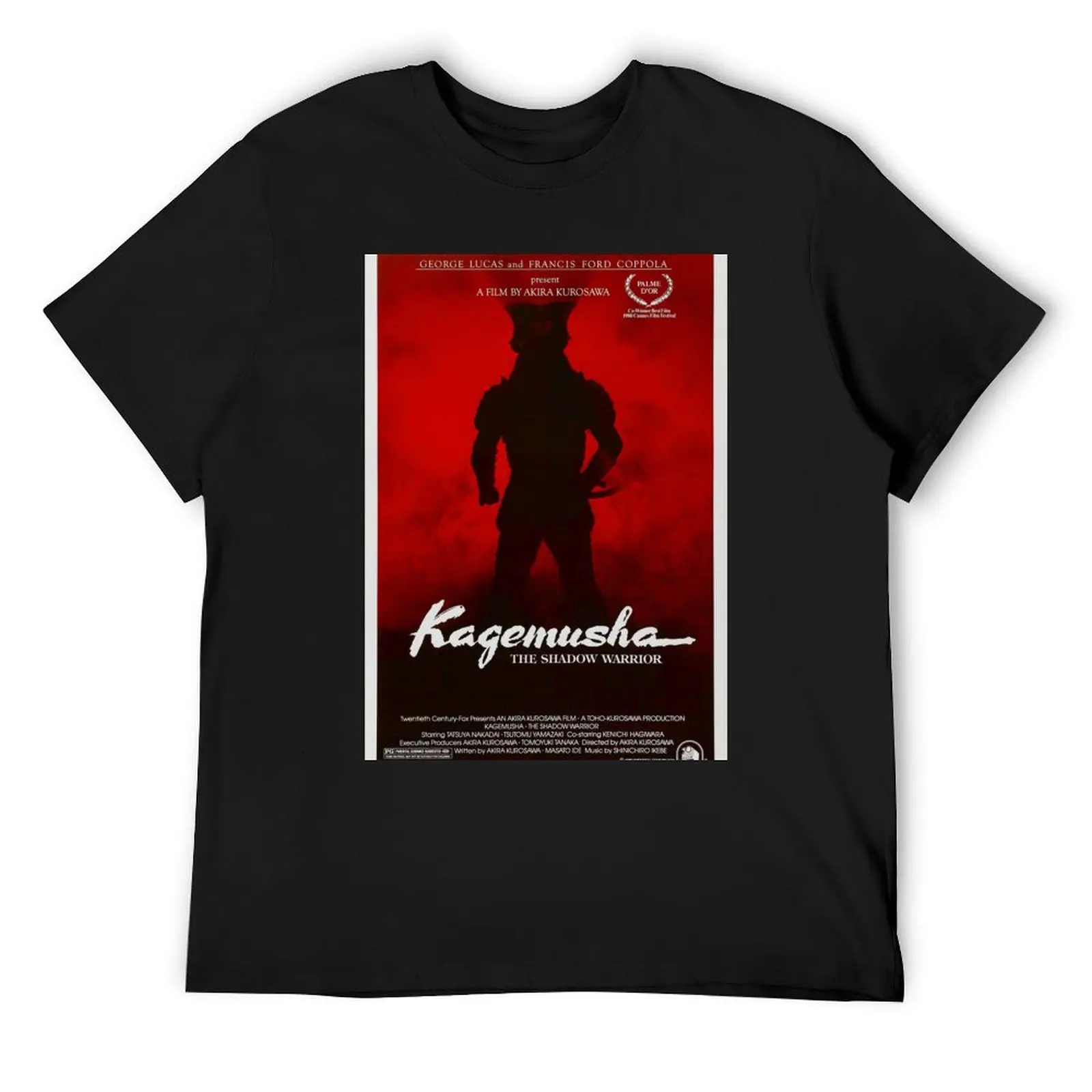 Kagemusha Akira Kurosawa T-Shirt custom shirt sublime anime clothes baggy shirts mens clothes