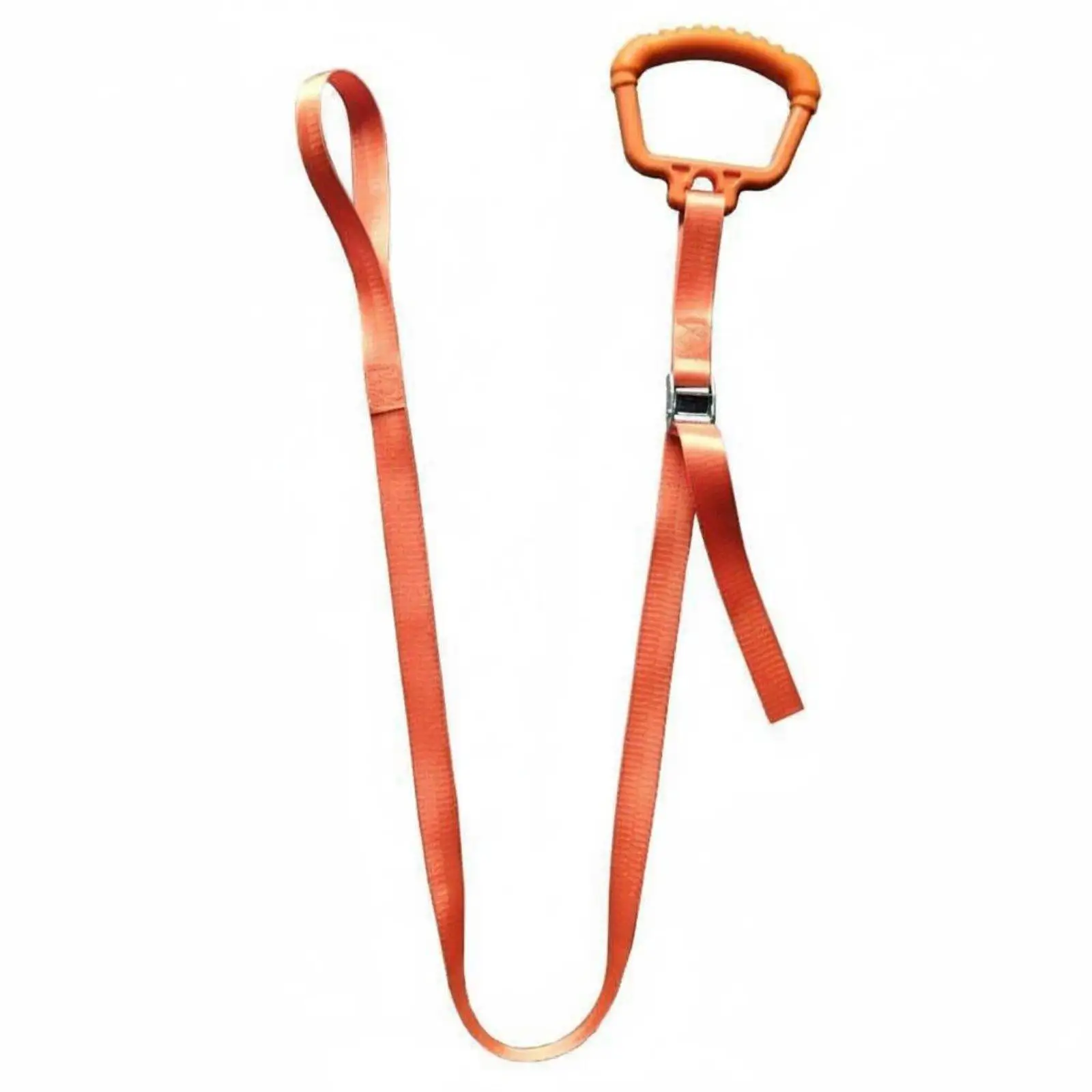Adjustable Kayak Tow Rope Water Sports Pulley Strap Kayaking Accessory with Rubber Handle for Kayaking Accessories