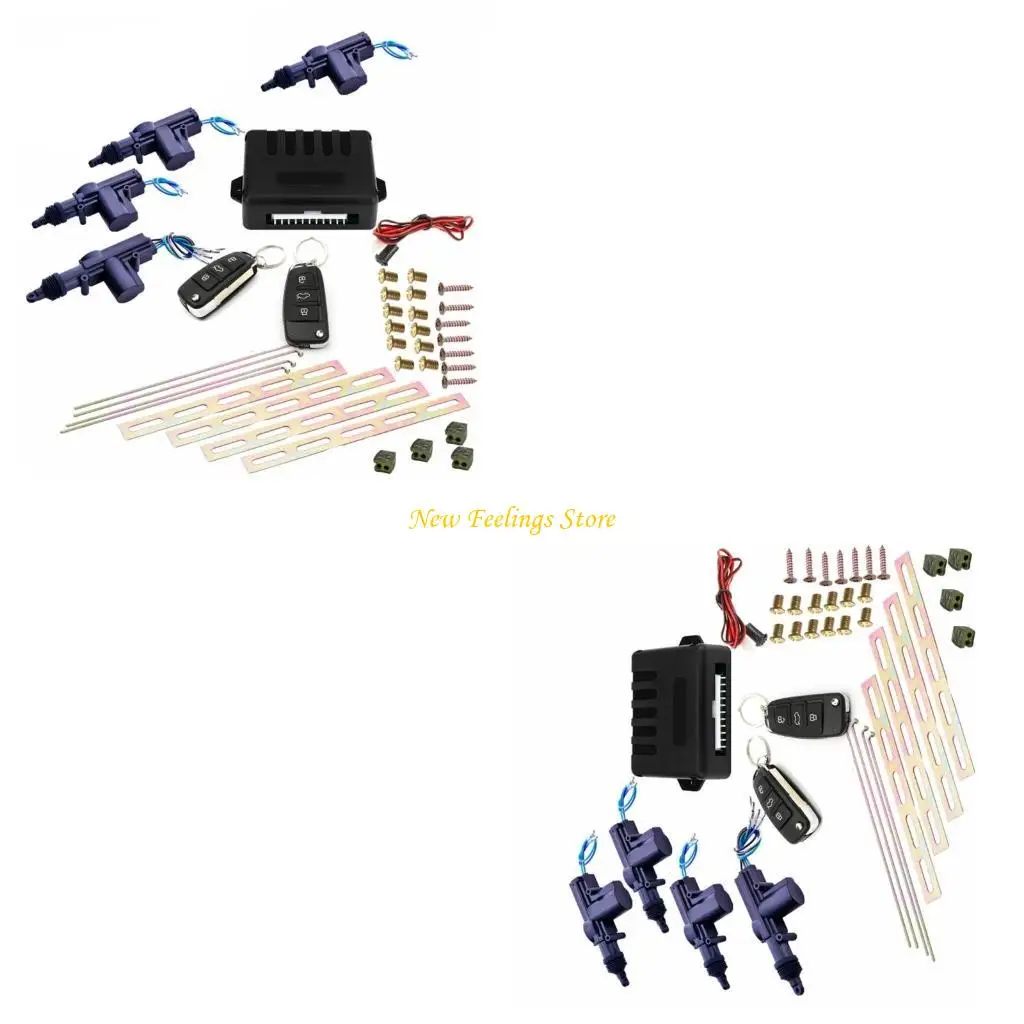 

Car Security Upgrades with Remote Keyless Central Door Lock & Trunk Opening System Comprehensive Car Central Locking set