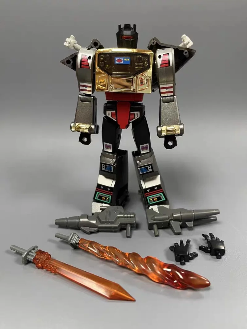 In Voorraad Transformatie Speelgoed MIKE SPEELGOED MK-01C MK01C Kleinschalig Metallochrome Tyrannosaurus Animatie Robot Action Figure Geschenken