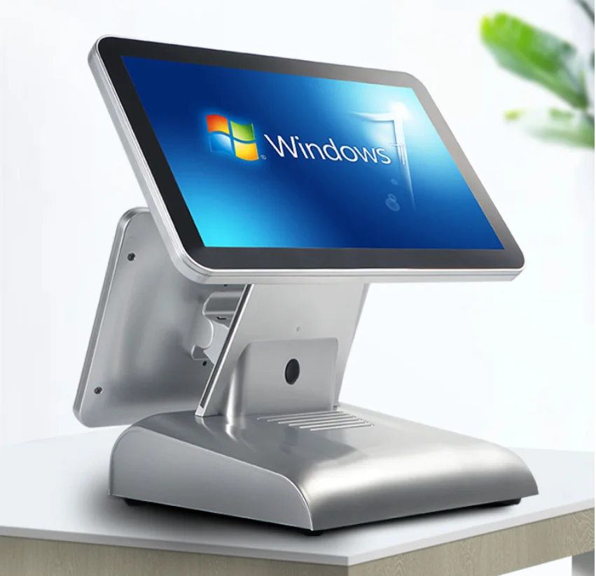 Touch the cash register fruit store maternal and child clothing 15.1 inch capacitive touch screen point of sale system for sale