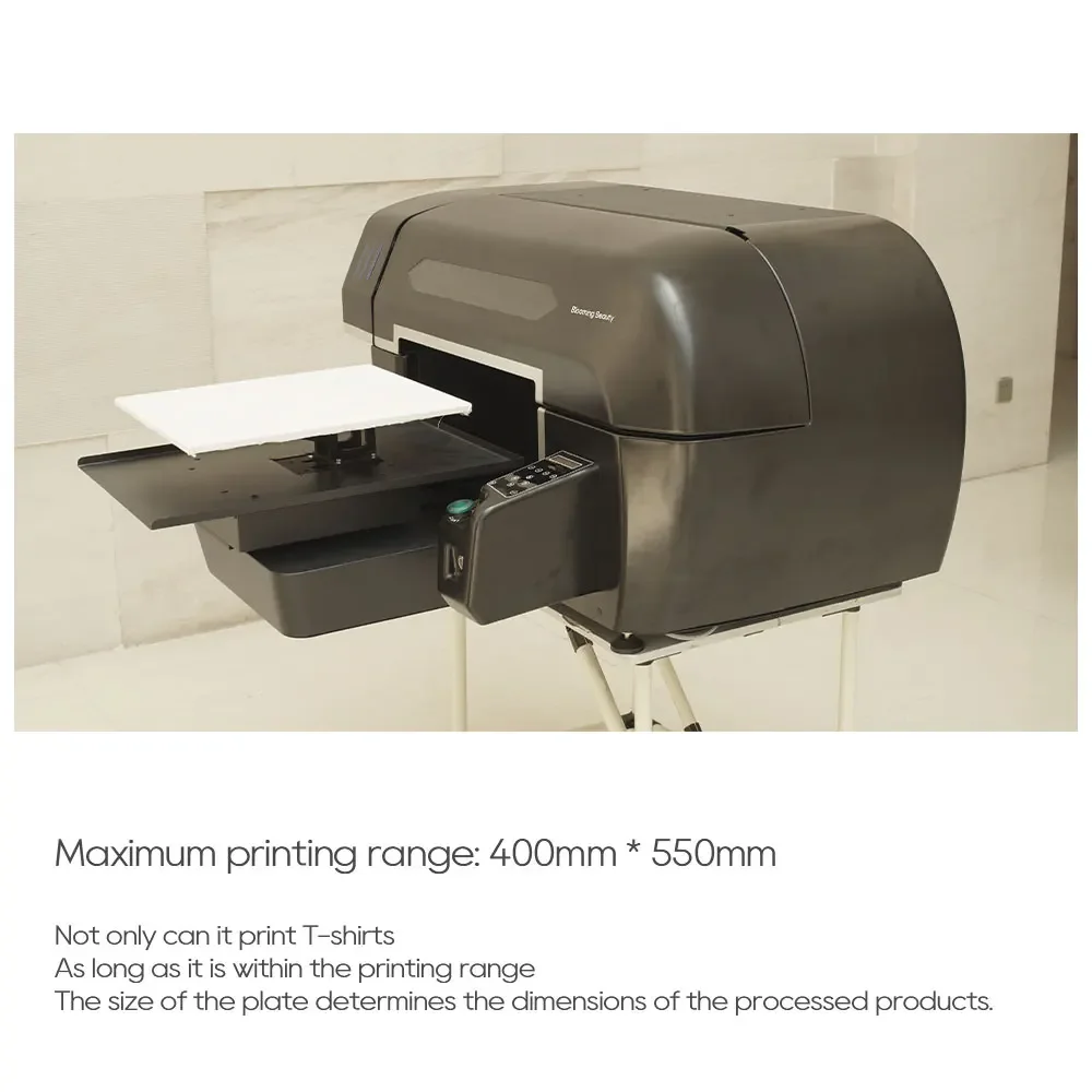 I3200 A1 رأس الطباعة آلة طابعة التي شيرت المزدوج رئيس طابعة تمرير واحدة Dtg طباعة Dtg طابعة تي شيرت آلة طباعة تي شيرت