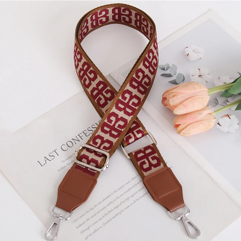 Women Handbag Straps for Crossbody Adjustable Bag Accessories Belt For Bag Accessories  Belt Wide Nylon Shoulder Bag Straps