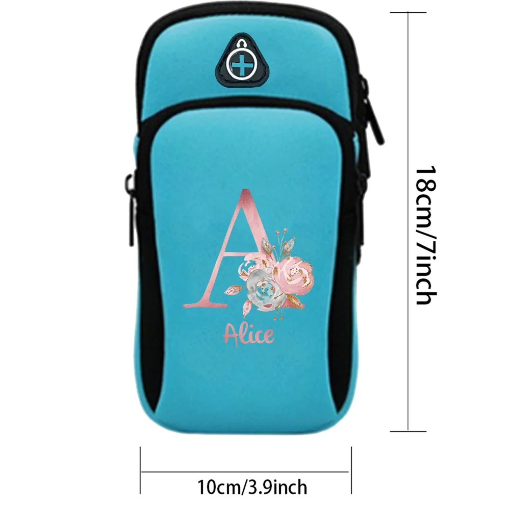 Customized Name Armband Sports Phone Bag Running Armband Phone Bag Waterproof Slow Running Phone Bag Personalized Printing