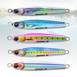 3D Print sea fishing Lead Alloy Fishing Lure tarpon Spanish mackerel Metal Bait 10g 15g Wire Bait Swimbait Sea Fishing Jigging