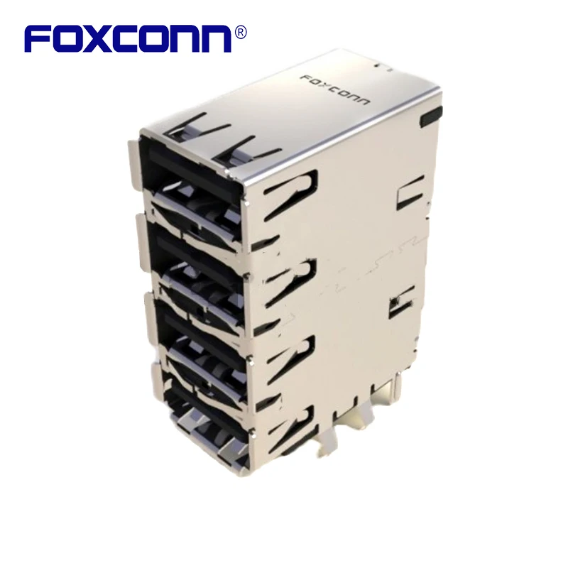 Foxconn UB1112C-QDDF-4F Fourth floor USB2.0 No shrapnel socket Original connector