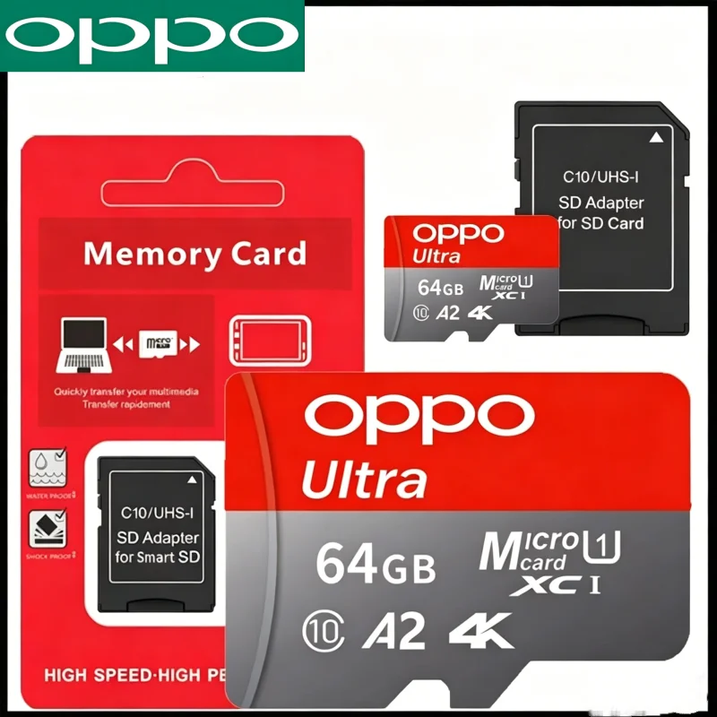 OPPO 1TB Micro SD Card Class 10 High Speed Memory Cards for Phones/Digital Camera/MP3 Player Stable Performance Memory Card