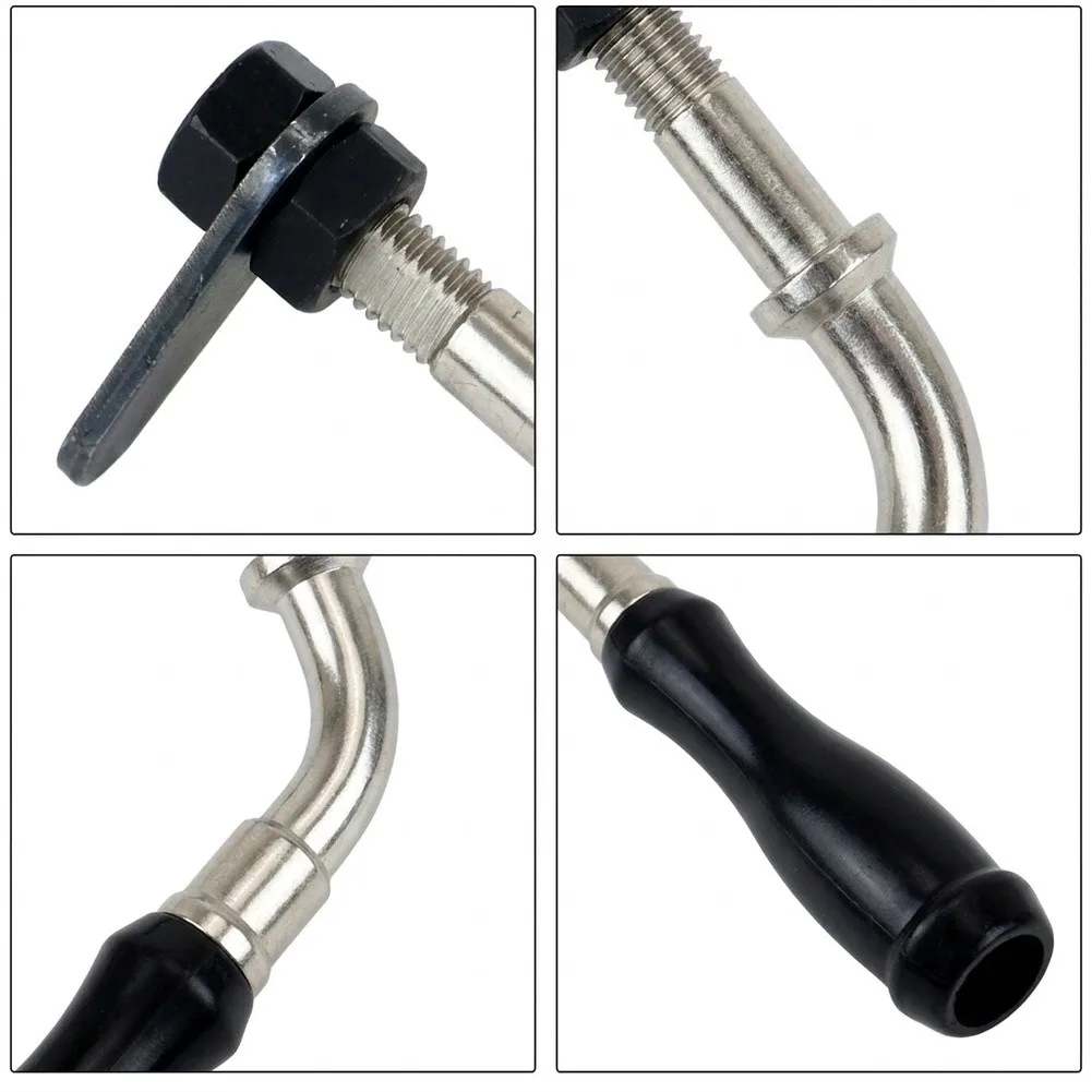 For wood Stove Replacement Handle Kit for Rectangular Door Fireplaces - ABS Material 20x15x20cm Easy Install Design