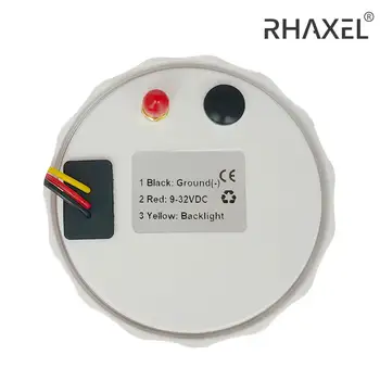 RHAXEL 3 3/8'' rychloměr GPS rychloměr 0-60 km/h 0-80 mph se 7 barvami podsvícení pro traktor, UTV, čtyřkolku, plachetnici 12Volt 24Volt 10 nejlepší prodej rychloměr traktoru - №2