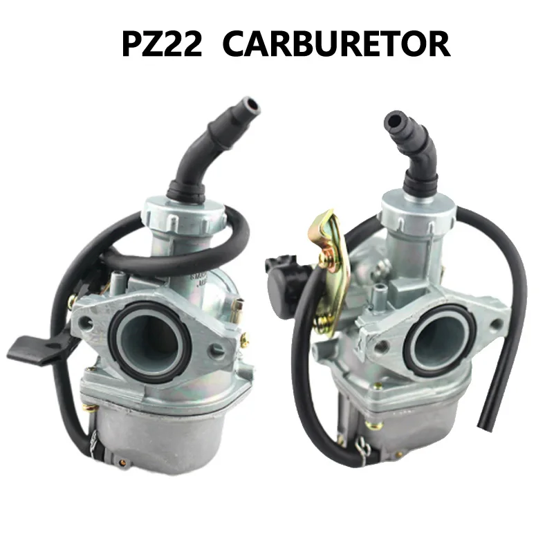 Motorcycle PZ22 Carburetor Accessories For KAYO Pit Bike 125ccGas Monkey 22mm Kazuma Apollo Bosuer Kandi Go Kart Mini Gasoline