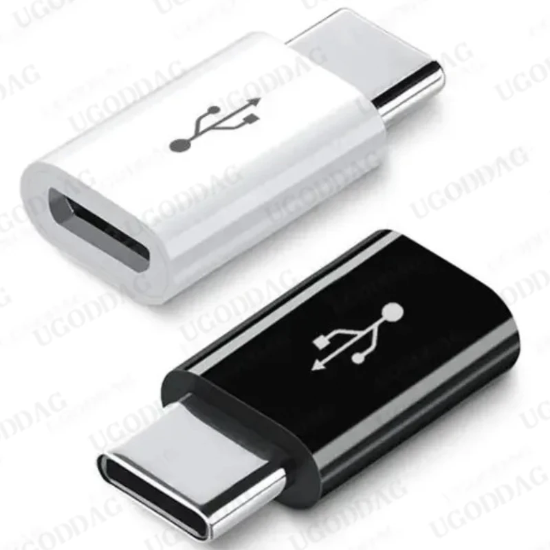 Adaptador Micro USB a tipo C, Conector Micro USB a tipo C para Huawei p30 LITE P40 Xiaomi mi 9 10 Pro, 10 Uds.